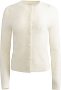 Ulla Mohair Cardigan - Cream