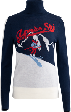 Afterski Sweater Women - Navy Blue