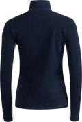 Voss Chevron Zip-up Dam - Navy Blue