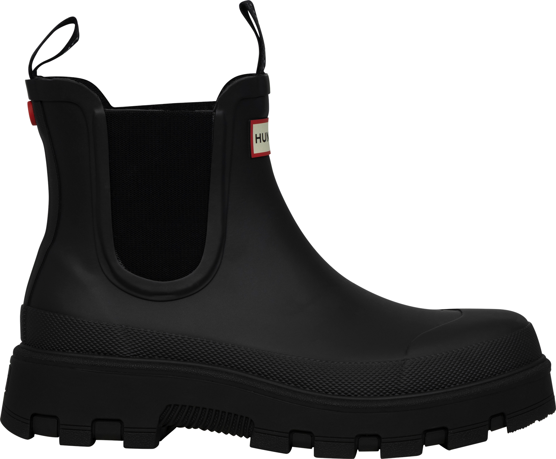 Unisex Elements Elastic Chelsea Boot - Svart