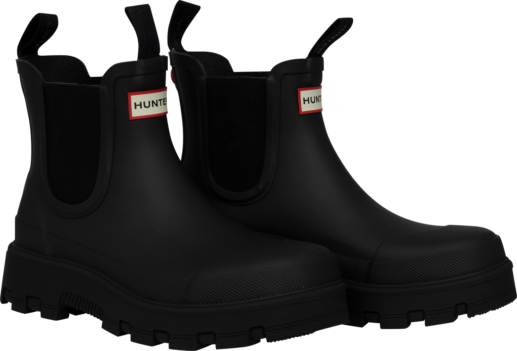 Unisex Elements Elastic Chelsea Boot - Svart
