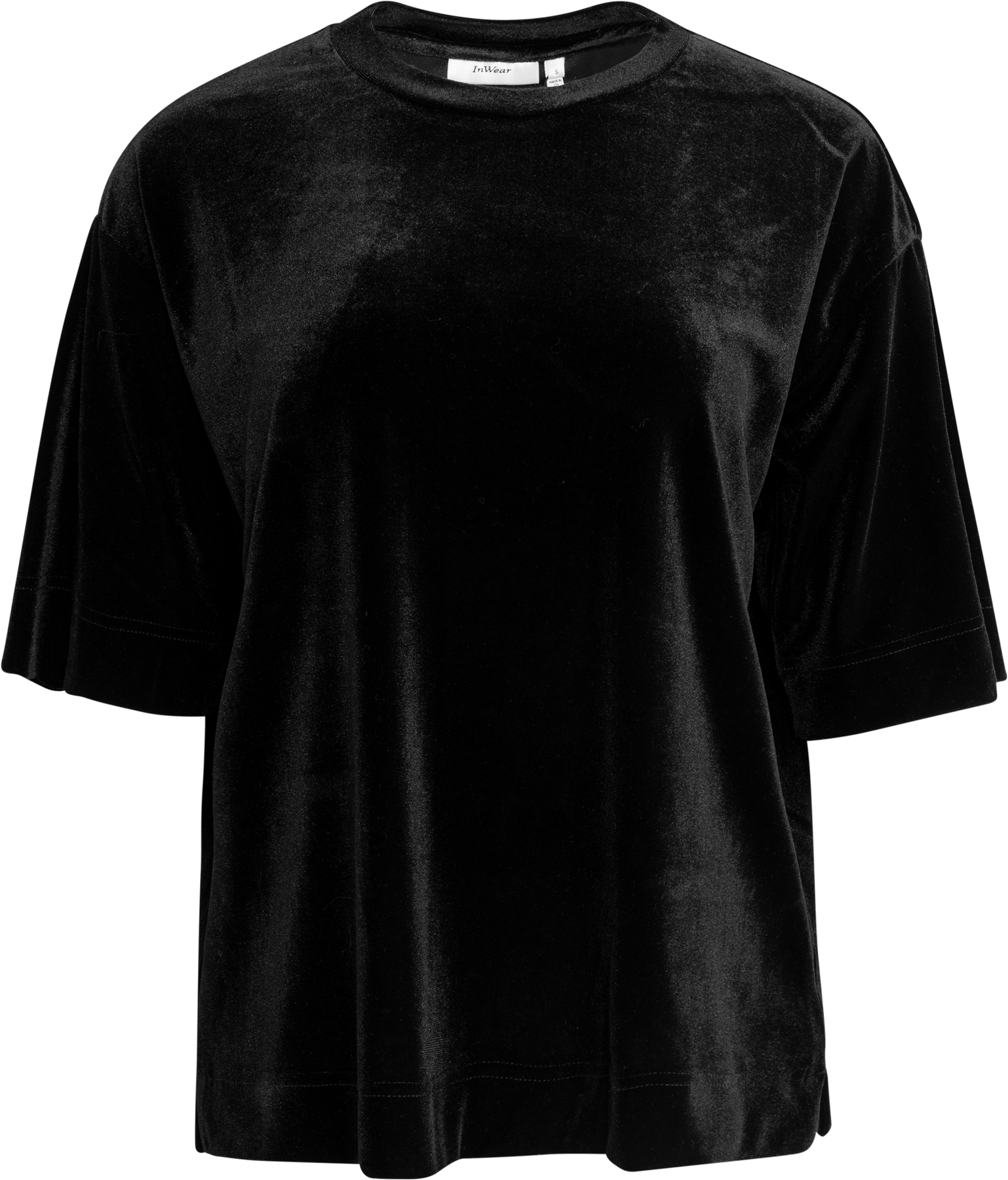BrynnIW Pannie Oversized Tshirt - Black
