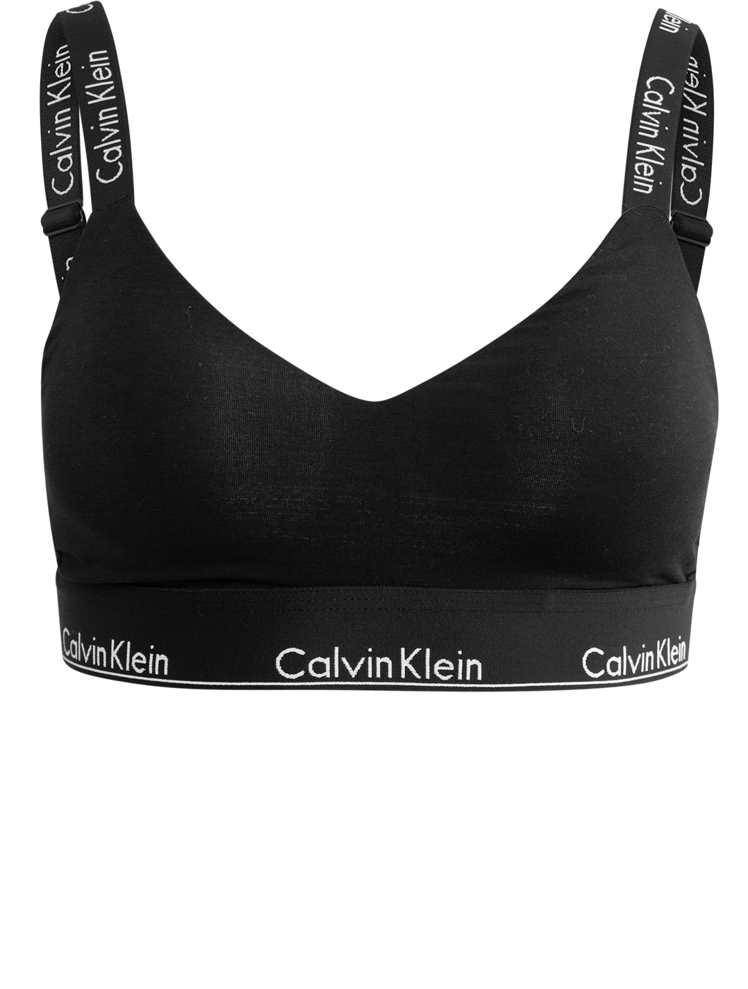 Light Lined Bralette - Black W. Dtm Wb