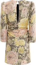 Sequins Mini Dress - Evening Roses