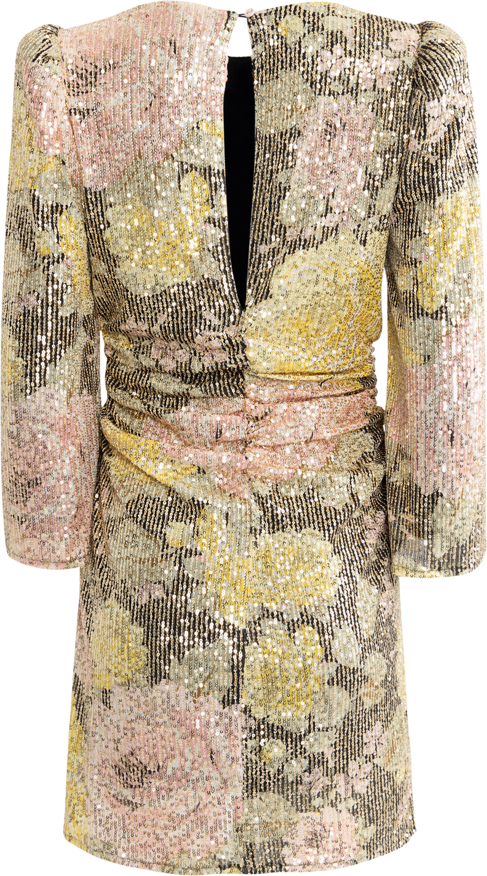Sequins Mini Dress - Evening Roses