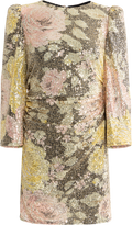 Sequins Mini Dress - Evening Roses