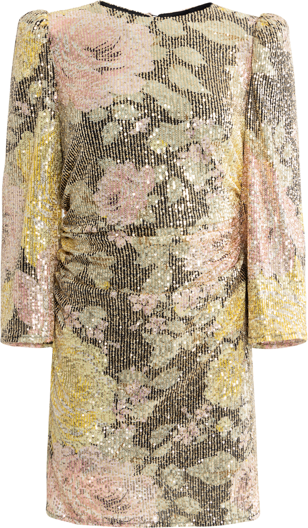 Sequins Mini Dress - Evening Roses