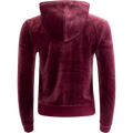 Robertson Classic Velour Zip Hoodie - Tawny Port