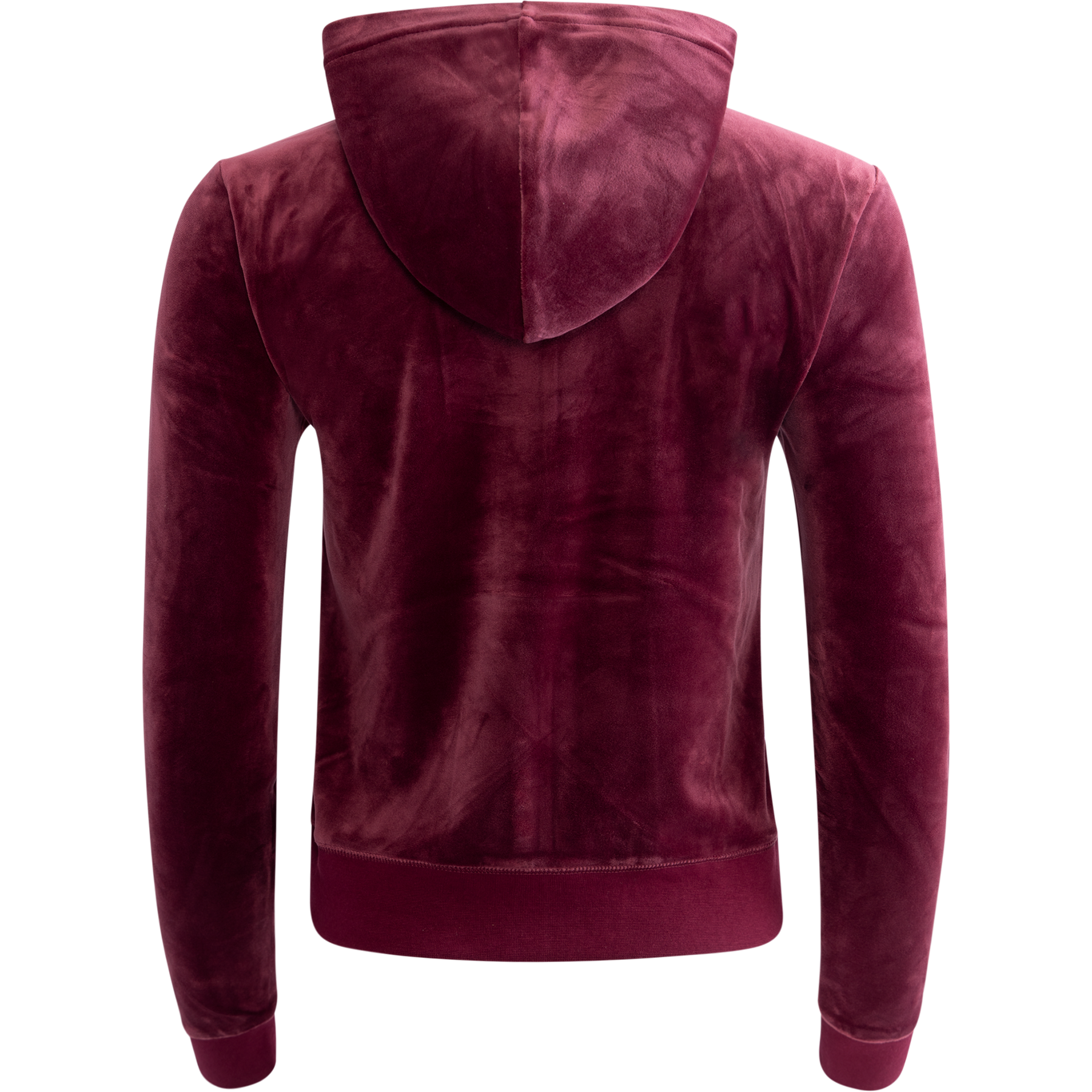 Robertson Classic Velour Zip Hoodie - Tawny Port