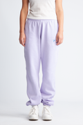 Organic Fitted Sweat Pants - Lavendel