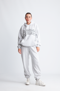 Heavy Sweatpants - Light Grey Melange