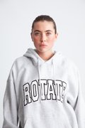 Heavy Sweat Hoodie - Ljusgrå melerad