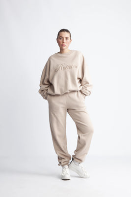 Heavy Sweatpants - Simply Taupe Beige