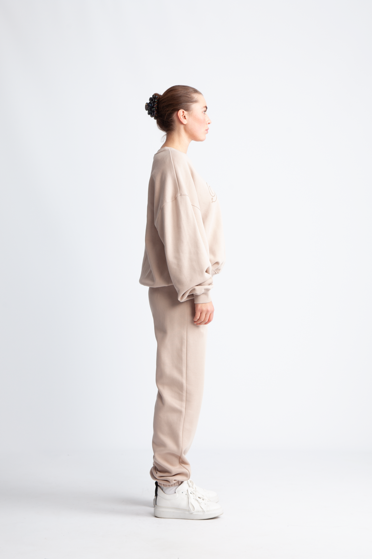 Heavy Sweat Crewneck - Simply Taupe Beige