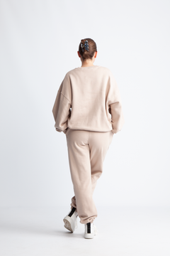 Heavy Sweat Crewneck - Simply Taupe Beige