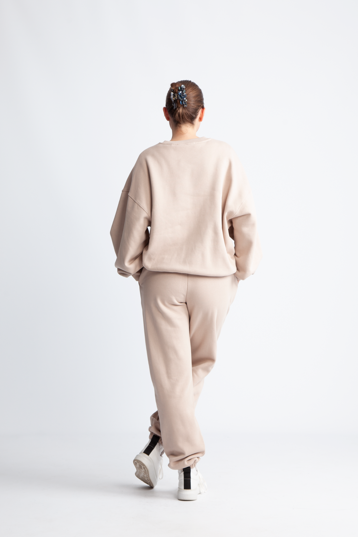 Heavy Sweat Crewneck - Simply Taupe Beige