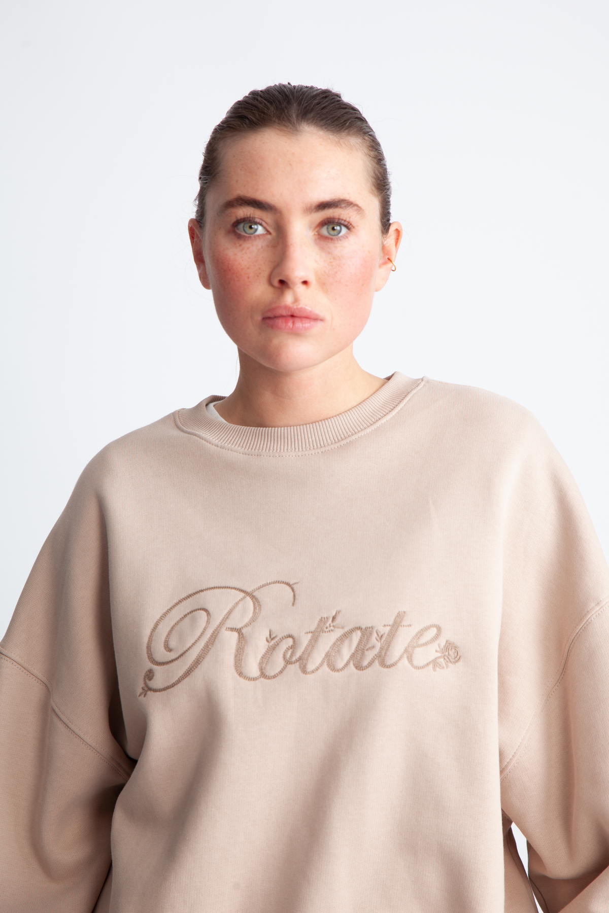 Heavy Sweat Crewneck - Simply Taupe Beige