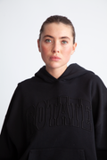 Washed Heavy Sweat Hoodie - Black