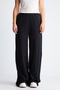 Washed Heavy Sweatpants - Svart