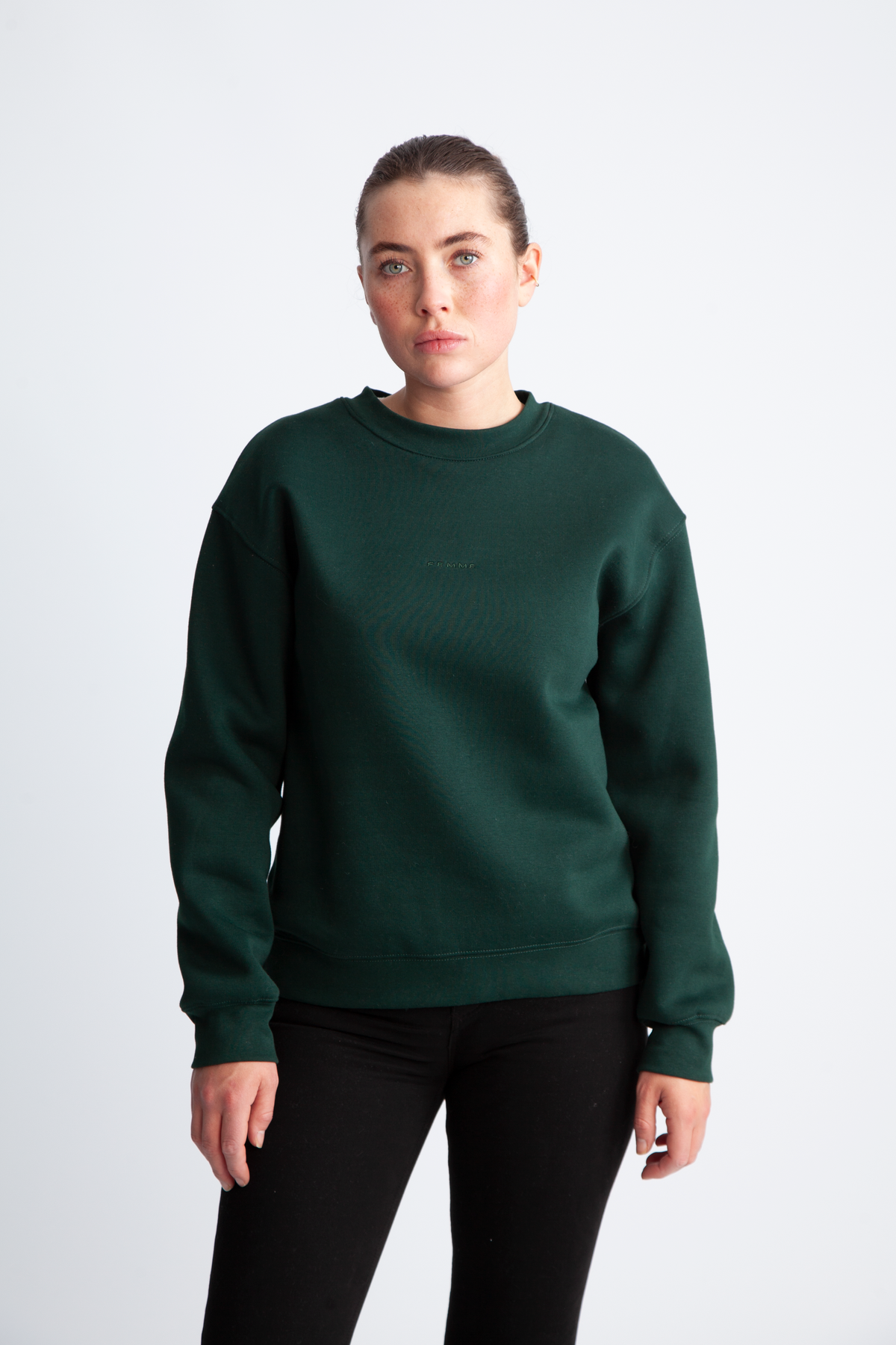 Selected Femme Lisa Hankie Ls Sweatshirt - Scarab