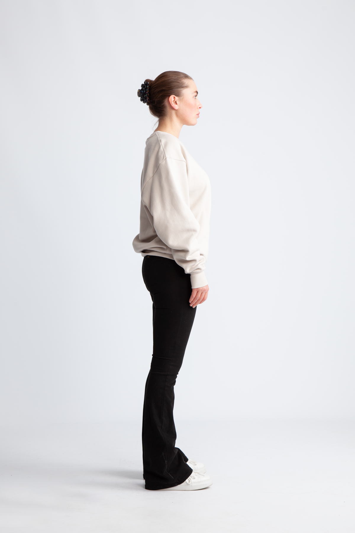 7 DAYS Active Organic Crewneck - Silver Gray