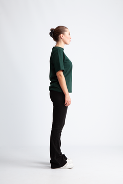Lisa Hankie SS O-Neck Tee - Scarab