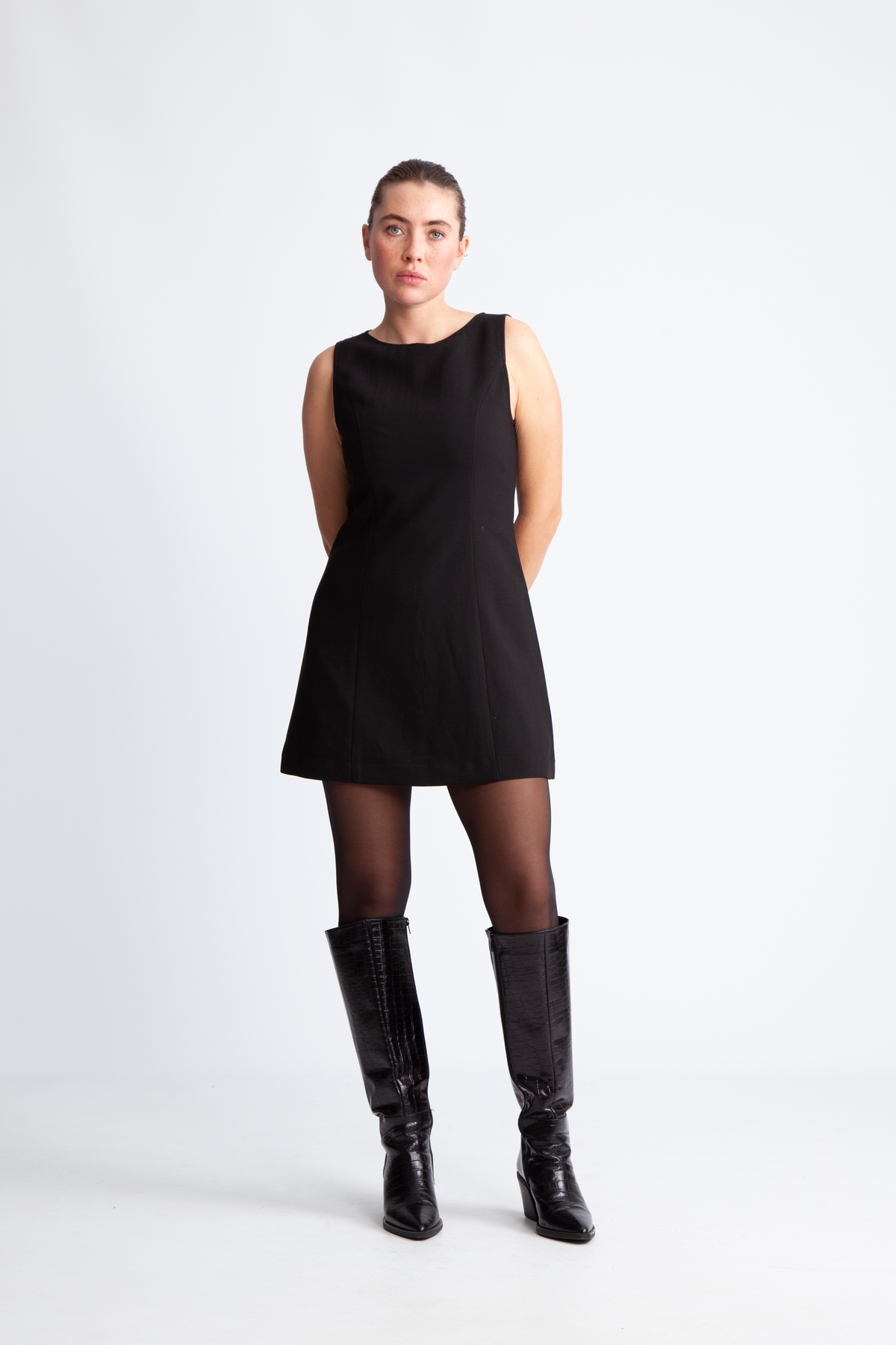 Gale Tank Dress - Black