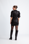 Yaselza 2/4 Dress - Black