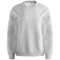 Selected Femme Lisa Hankie LS Crew Neck Sweat - Light Grey Melange