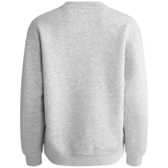 Lisa Hankie Ls Crew Neck Sweat - Light Grey Melange