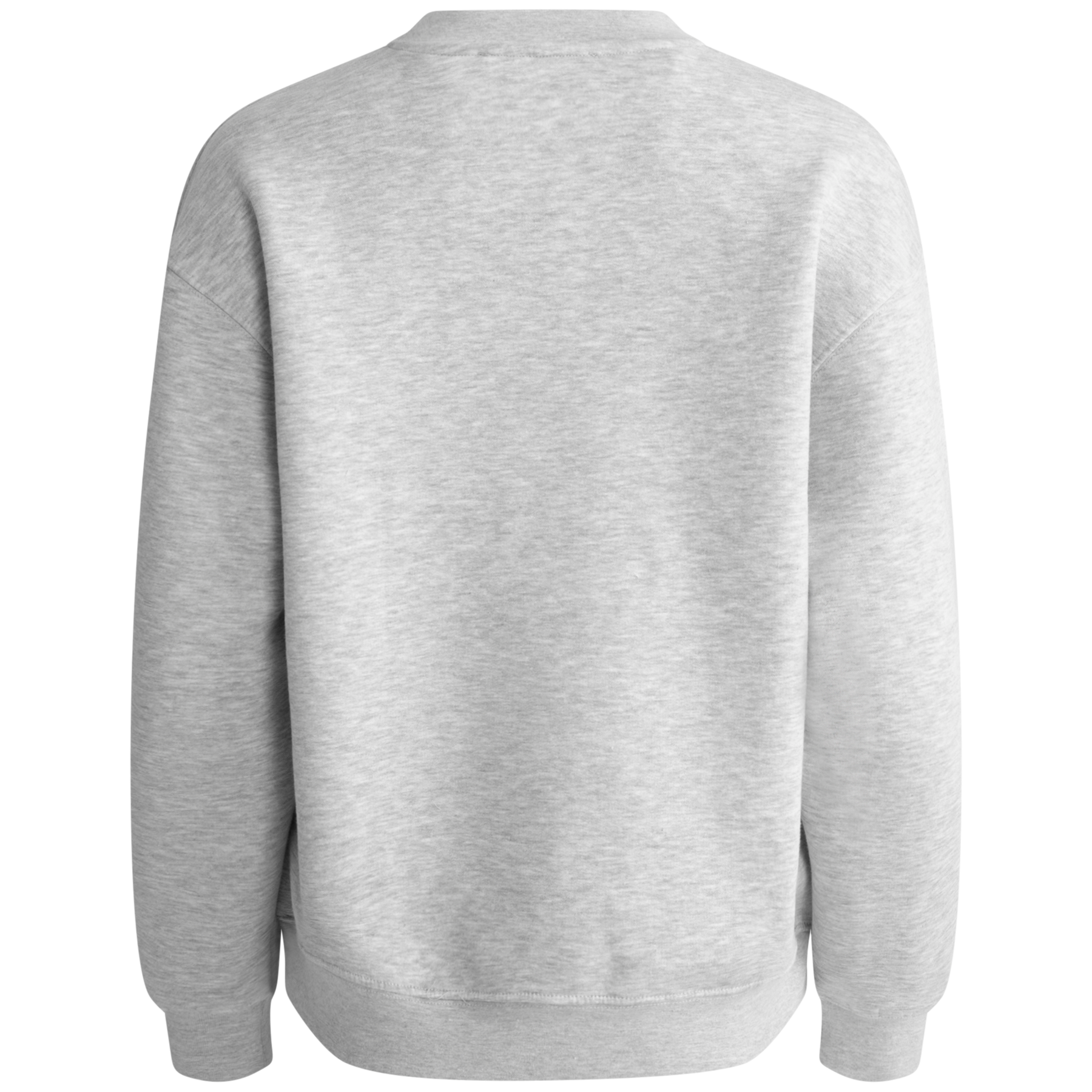 Selected Femme Lisa Hankie LS Crew Neck Sweat - Light Grey Melange