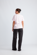 Basic Jersey Leopard Relaxed T-Shirt - Chalk Pink