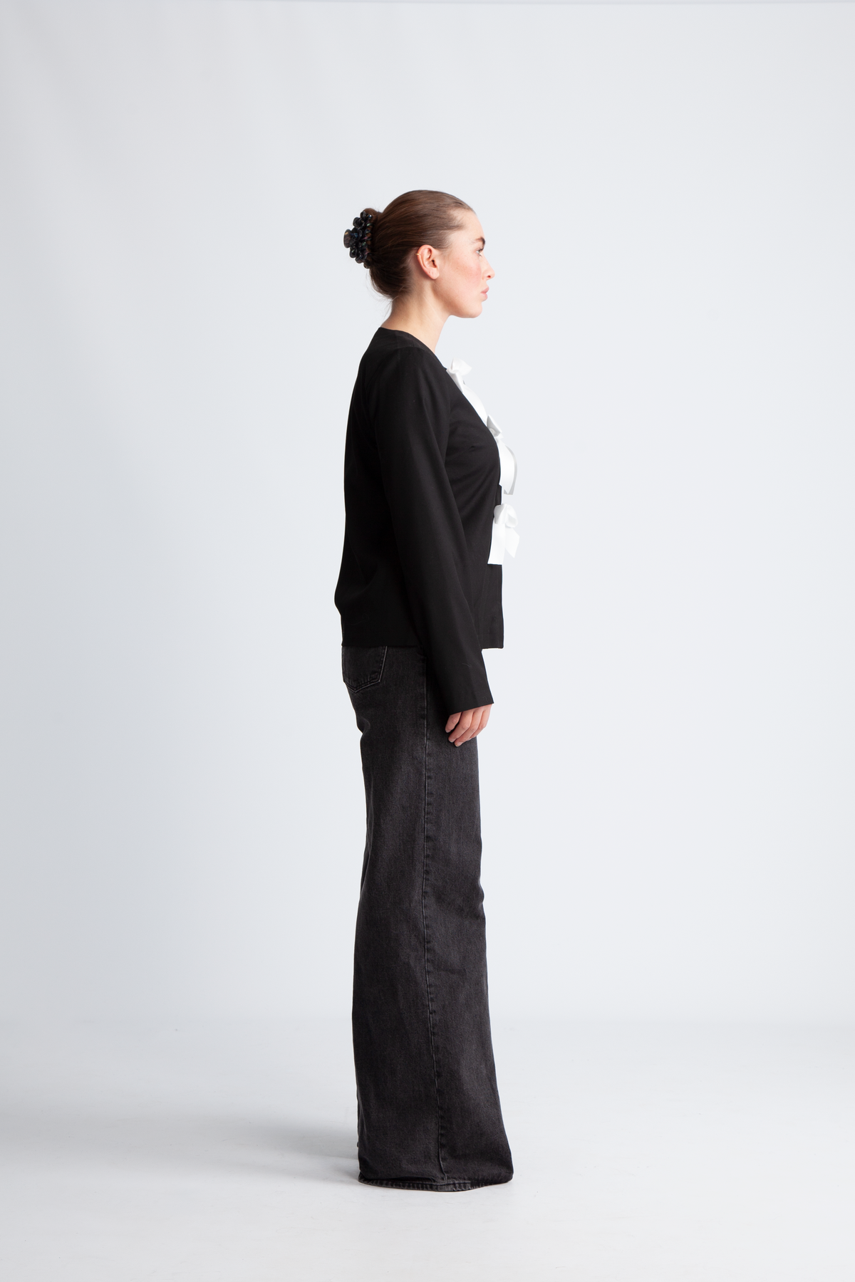 Lavendel Blazer - Svart