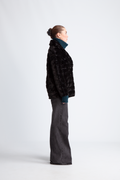 Bailey Faux Fur Coat Short - Svart
