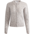 Filuca Ls Knit Cardigan - Steel Gray Lurex