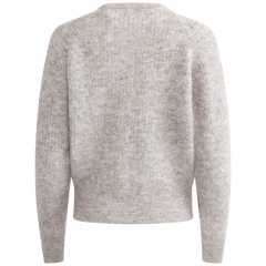 Filuca Ls Knit Cardigan - Steel Gray Lurex