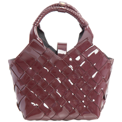 Misu Mini - Dark Maroon Patent
