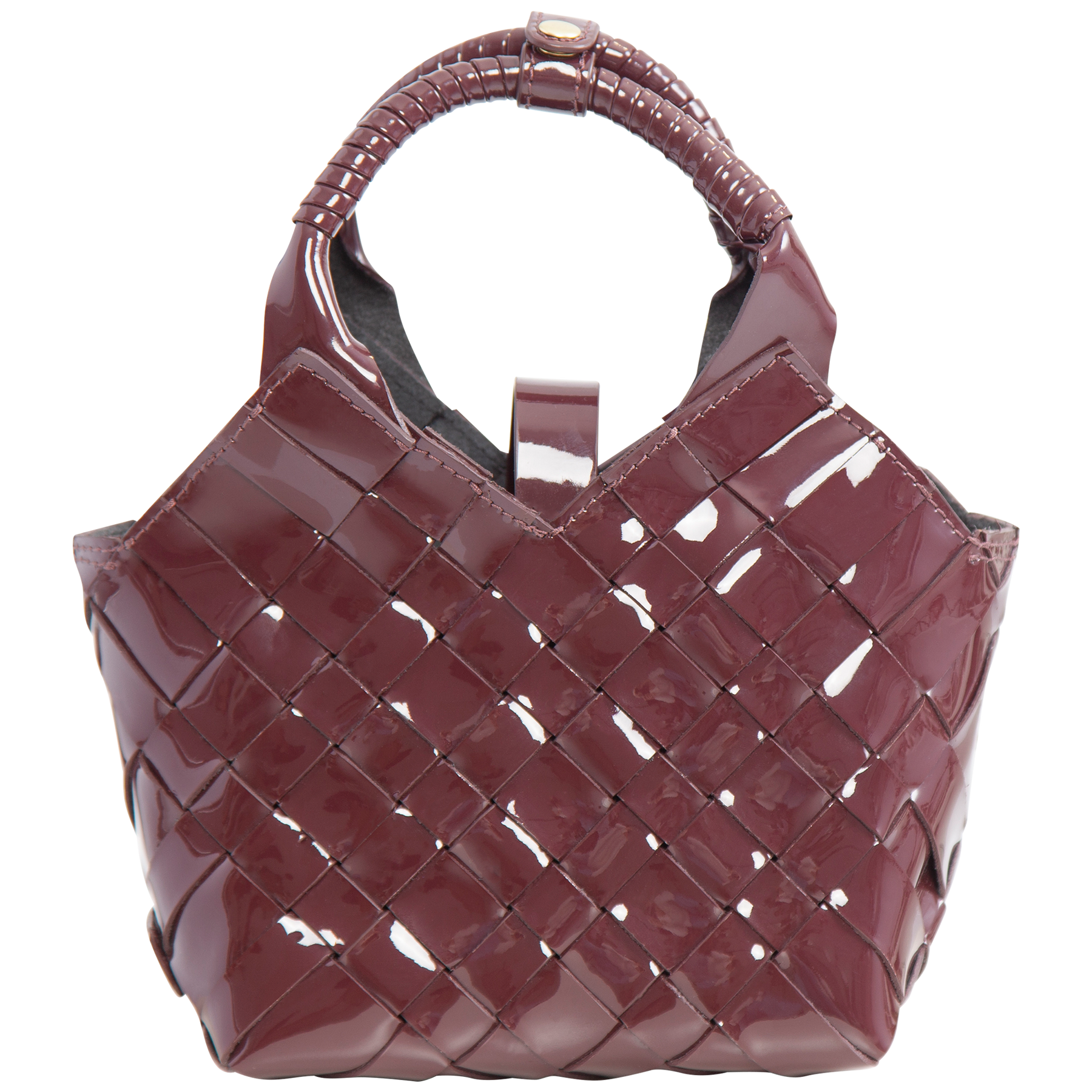 Misu Mini - Dark Maroon Patent