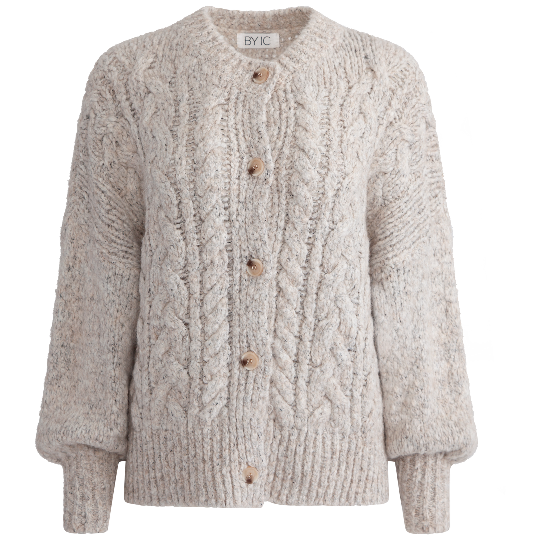 Ellaic Cardigan - Light Greige