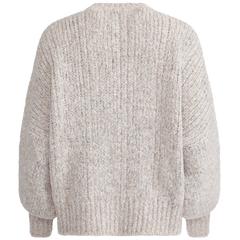 Ellaic Cardigan - Light Greige
