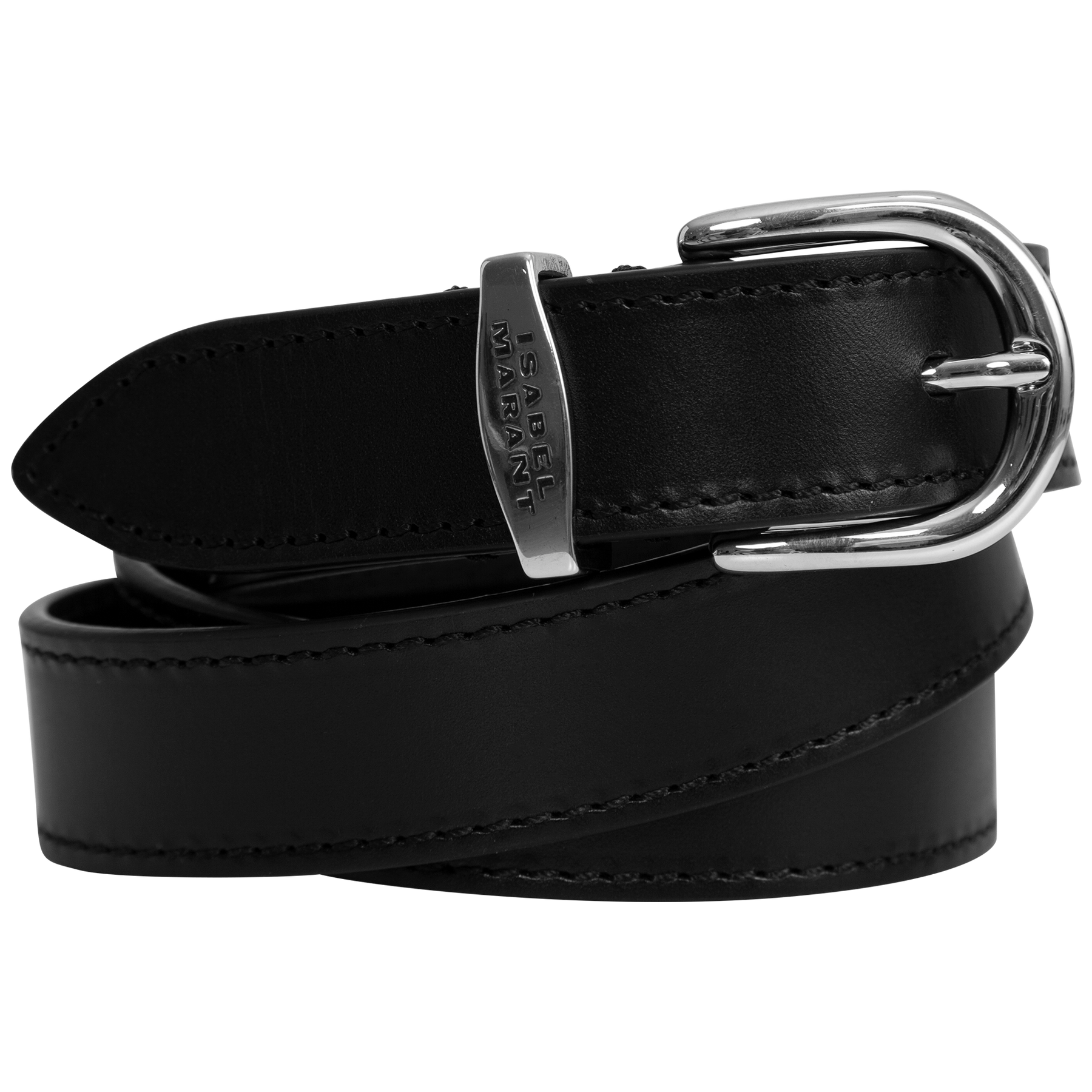 Isabel Marant Zadd Skärp - Svart/Silver