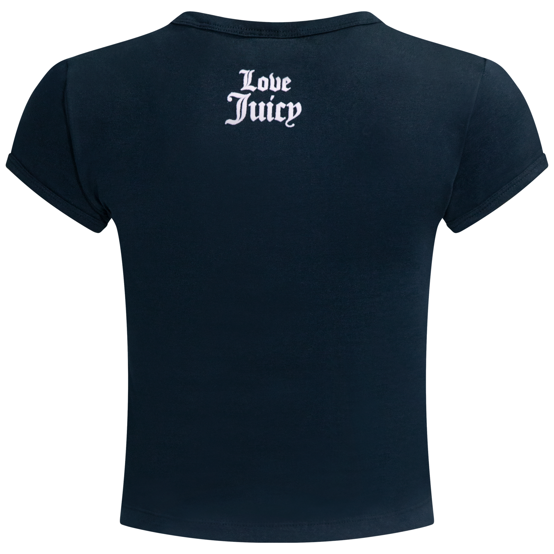 Kiss My Couture Capped Baby Sleeve T-shirt - Svart