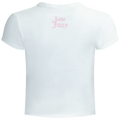 Call Me 1-800 Juicy Capped Baby Sleeve T-shirt - Vit