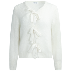 Baileyic Bow Cardigan - White