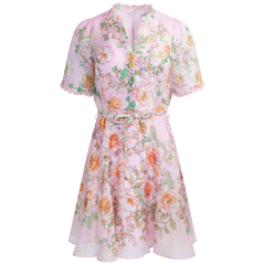 Haley Short Dress - Pink