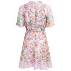 Haley Short Dress - Pink