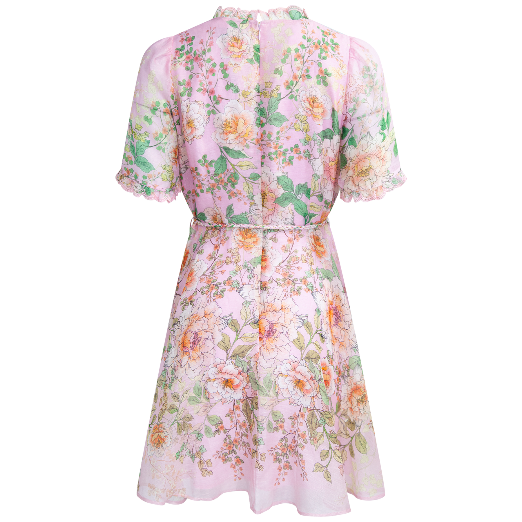 Haley Short Dress - Rosa