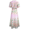Haley Long Dress - Rosa