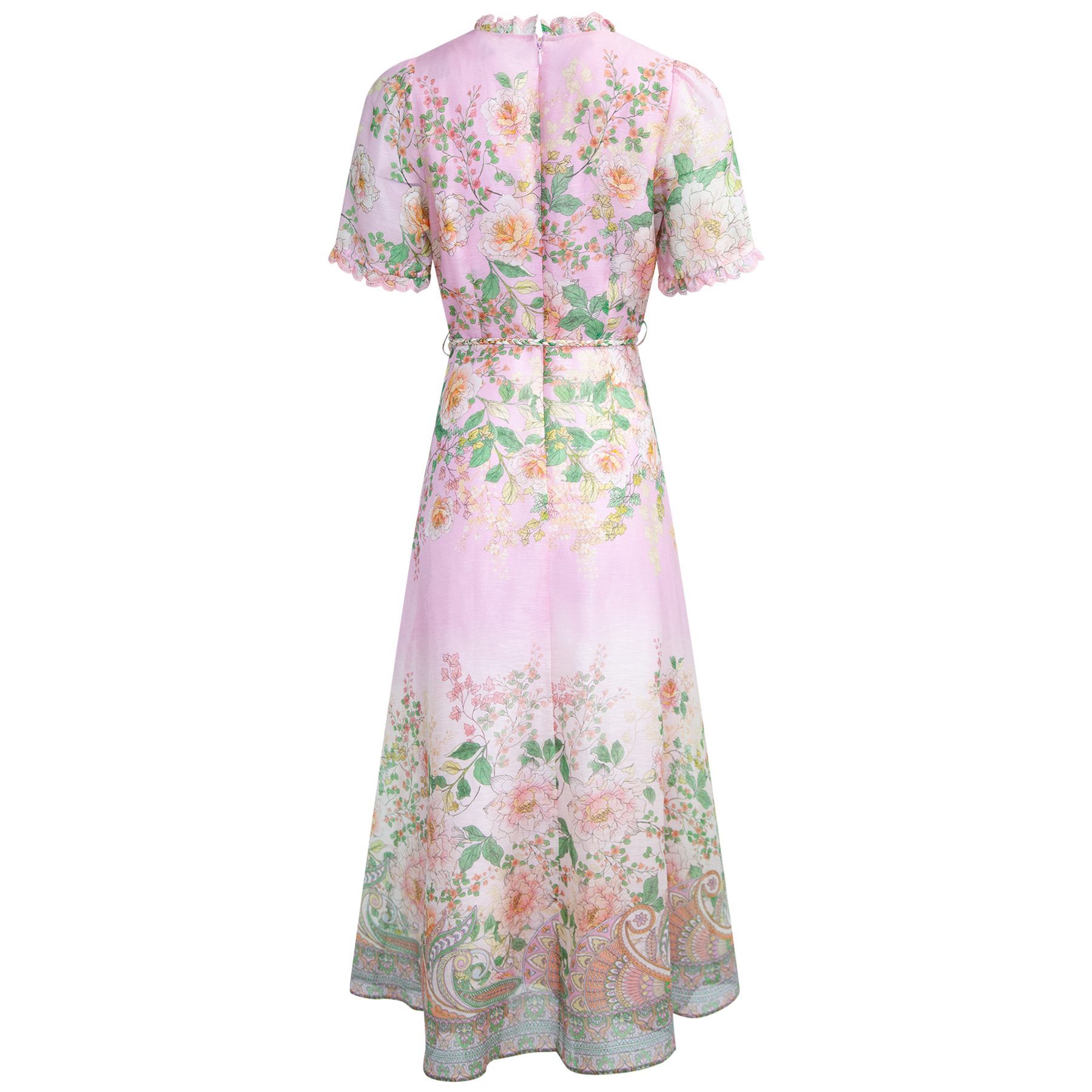 Haley Long Dress - Rosa