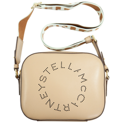 Logo Camera Crossbody Bag- Fawn